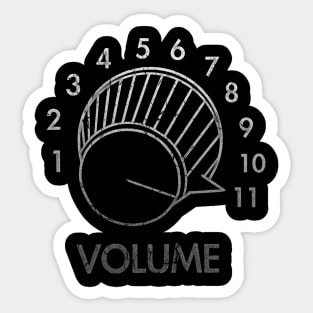 Maximum Volume! Sticker